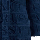 Accappatoio con Cappuccio Trussardi Overlogo Moderno in Spugna