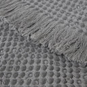 Telo arredo Copridivano in Plaid Grandecor Bellora Stone Tinta Unita in Nido d'ape