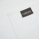 Telo Bagno Carrara Fyber Stripes Tinta Unita in Cotone