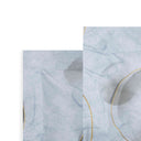 Copripiumino con federe Carrara Paper Moderno in Percalle