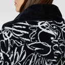 Accappatoio con Cappuccio Philipp Plein Script Moderno in Spugna