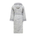 Accappatoio con Cappuccio Philipp Plein Script Moderno in Spugna