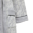 Accappatoio con Cappuccio Philipp Plein Script Moderno in Spugna