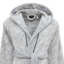 Accappatoio con Cappuccio Philipp Plein Script Moderno in Spugna