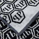 Telo Bagno Philipp Plein Pattern Moderno in Spugna