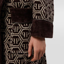 Kimono Philipp Plein Pattern Moderno in Spugna