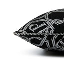 Cuscino arredo Philipp Plein Chains Tinta Unita in Raso Jacquard