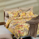 Completo Lenzuola Emporium Sauvage flowers Geometrico in Percalle