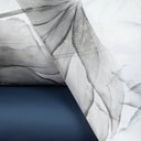 Completo Lenzuola Mirabello Abstract flower Floreale in Raso di cotone