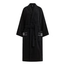 Accappatoio con Cappuccio Philipp Plein Logo Moderno in Spugna
