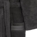 Accappatoio con Cappuccio Trussardi Ribbon Tinta Unita in Cotone