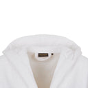 Accappatoio con Cappuccio Trussardi Ribbon Tinta Unita in Cotone