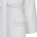 Accappatoio con Cappuccio Trussardi Ribbon Tinta Unita in Cotone