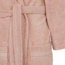 Accappatoio con Cappuccio Trussardi Ribbon Tinta Unita in Cotone