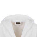 Accappatoio con Cappuccio Trussardi Ribbon Tinta Unita in Cotone