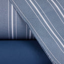 Completo Lenzuola Mirabello Luisiana Oxford Geometrico in Percalle