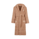 Accappatoio con Cappuccio Trussardi Ribbon Tinta Unita in Cotone