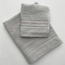Asciugamano con Ospite Carrara Fyber Trendy Tinta Unita in Spugna