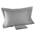 Completo Lenzuola Mirabello Brera Precious sateen Tinta Unita in Raso di cotone