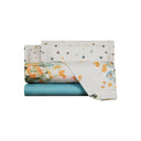 Completo Lenzuola Mirabello Sunfield Floreale in Percalle