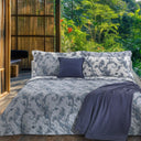Copriletto Primaverile Mirabello East ramage Winter Cottage in Percalle