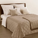 Copriletto Primaverile Trussardi Seam-line Moderno in Raso di cotone