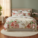 Copripiumino con federe Emporium Scented-blossom Floreale in Percalle