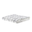 Telo Bagno Carrara Silver squares Moderno in Spugna