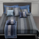 Trapunta Trussardi New-tweed Geometrico in Raso di cotone